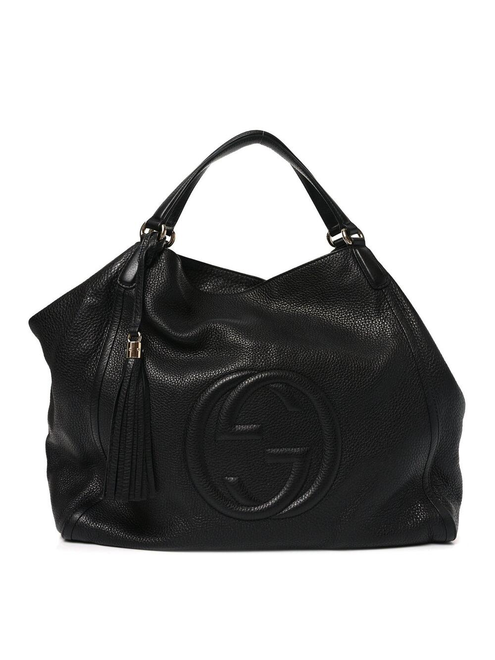 Gucci Pebbled Calfskin Large Soho #288263G12B